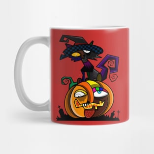 Cat Halloween Mug